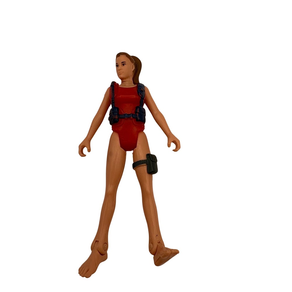 Vtg Female Chap Mei Ocean Quest Abyss Action Figure Scuba Diver 4" Animal Planet